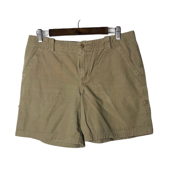 Eddie Bauer Dark Brown Vashon Fit Cotton Hiking Shorts 8 - Picture 1 of 5